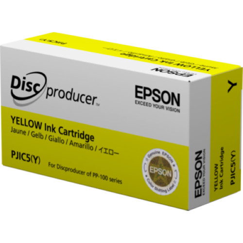 Epson Discproducer PJIC7(Y) - Giallo - originale - cartuccia d'inchiostro - per Discproducer PP-100, PP-100AP, PP-100II, PP-100IIBD, PP-100III, PP-100N, PP-100NII