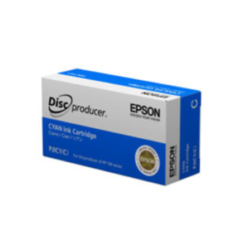 Epson Discproducer PJIC7(C) - Ciano - originale - cartuccia d'inchiostro - per Discproducer PP-100, PP-100AP, PP-100II, PP-100IIBD, PP-100III, PP-100N, PP-100NII