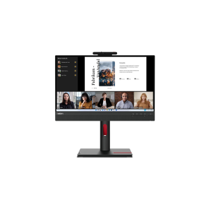 Lenovo ThinkCentre Tiny-in-One 22 Gen 5 - Monitor a LED - 22" (21.5" visualizzabile) - touchscreen - 1920 x 1080 Full HD (1080p) @ 60 Hz - IPS - 250 cd/m² - 1000:1 - 4 ms - HDMI, DisplayPort - altoparlanti - nero corvino