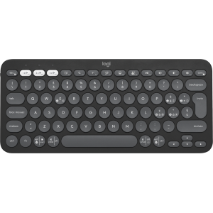 Logitech Pebble Keys 2 K380s - Tastiera - senza fili - Bluetooth LE - QWERTY - italiana - tonal graphite