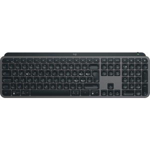 Logitech MX Keys S - Tastiera - retroilluminato - senza fili - Bluetooth LE - QWERTY - italiana - interruttore: tasti a forbice - grafite