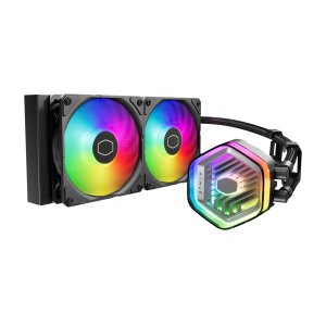 COOLER MASTER DISSIPATORE MASTERLIQUID 240 ATMOS LGA 1155>1700 AMD AM4>AM5 ARGB