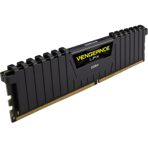 CORSAIR RAM VENGEANCE LPX 8GB 1X8GB DDR4 2666 PC4-21300 C16 1.2V DESKTOP MEMORY - BLACK