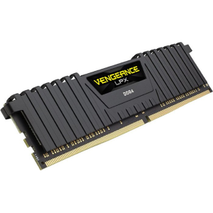 CORSAIR RAM VENGEANCE LPX 8GB 1X8GB DDR4 2400 PC4-19200 C16 1.2V DESKTOP MEMORY - BLACK