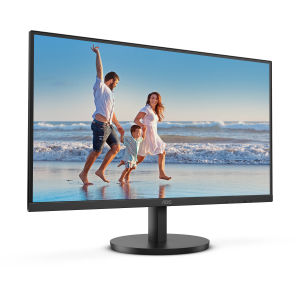 AOC Basic-line 24B3HMA2 - Monitor a LED - 24" (23.8" visualizzabile) - 1920 x 1080 Full HD (1080p) @ 100 Hz - VA - 250 cd/m² - 4000:1 - 1 ms - HDMI, VGA - altoparlanti - nero