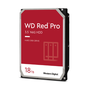 Western Digital WD Red Pro WD181KFGX - HDD - 18 TB - interno - 3.5" - SATA 6Gb/s - 7200 rpm - buffer: 512 MB