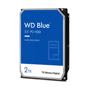 WEST DIG WD Blue WD20EARZ - HDD - 2 TB - interno - 3.5" - SATA 6Gb/s - 5400 rpm - buffer: 64 MB