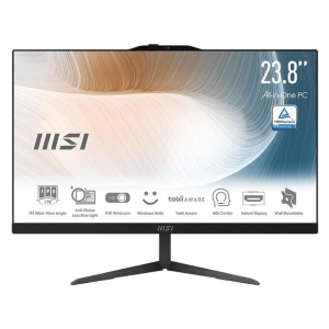 MSI MICROSTAR AIO 23,8 I5 8GB 512GB W11P EDU BLK I5-1235U IPS NO TCH NO ODD BLACK