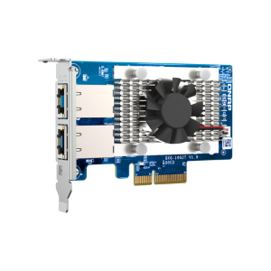 QNAP SCHEDA DI RETE DUAL-PORT (10GBASE-T) 10GBE NETWORK EXPANSION CARD, INTEL X710, PCIE GEN3 X4