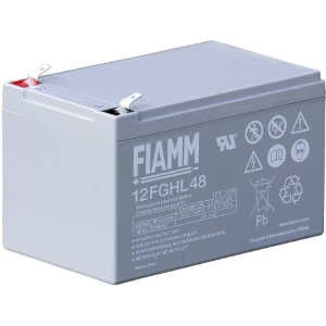 FIAMM BATTERIE BATTERIA UPS FIAMM 12V 12 AH LONG LIFE