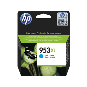 F6U16AE/BGX HP 953XL INK CIANO