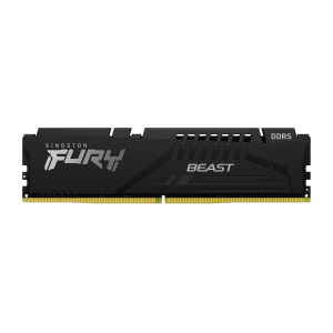 Kingston FURY Beast - DDR5 - modulo - 16 GB - DIMM 288-PIN - 2600 MHz / PC5-41600 - CL36 - 1.25 V - senza buffer - on-die ECC - nero