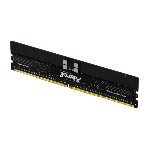 Kingston FURY Renegade Pro - DDR5 - modulo - 32 GB - DIMM 288-PIN - 6400 MHz / PC5-51200 - CL32 - 1.4 V - registrato - ECC - nero