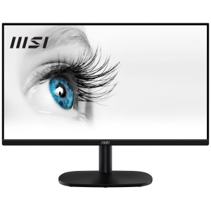 MSI MICROSTAR MON 23,8 VA HDMI VGA LED 16:9 100H MSI PRO MP245V BLACK VESA FHD