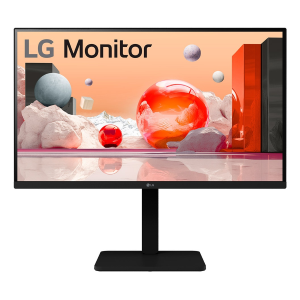 LG ELECTRONICS LG 27BA550-B - Monitor a LED - 27" - 1920 x 1080 Full HD (1080p) @ 100 Hz - IPS - 250 cd/m² - 1300:1 - 5 ms - HDMI, VGA, DisplayPort - altoparlanti - nero
