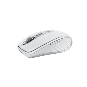 Logitech MX Anywhere 3S - Mouse - ottica - 6 pulsanti - senza fili - Bluetooth - grigio pallido