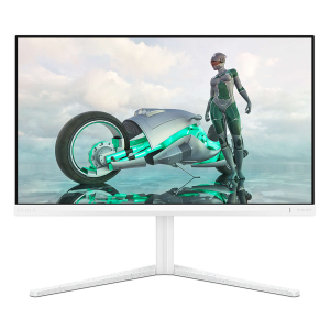 Philips Evnia 3000 24M2N3201A - Monitor a LED - gaming - 24" (23.8" visualizzabile) - 1920 x 1080 Full HD (1080p) @ 180 Hz - Fast IPS - 300 cd/m? - 1000:1 - HDR10 - 0.5 ms - 2xHDMI, DisplayPort - altoparlanti - bianco