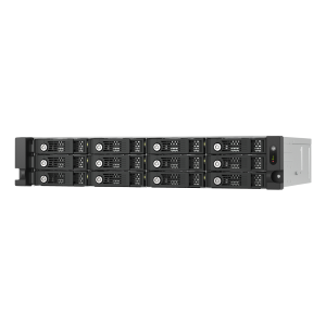 QNAP - Array unit? disco rigido - 12 alloggiamenti (SATA-600) - SAS 12Gb/s (esterna) - montabile in rack - 2U