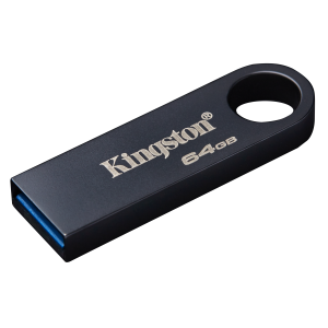 Kingston DataTraveler SE9 G3 - Chiavetta USB - 64 GB - USB 3.2 Gen 1 - nickel scuro
