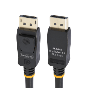 StarTech.com 2m VESA Certified DisplayPort 1.2 Cable - 10 Pack - 4K 60Hz - Cavo DisplayPort - DisplayPort (M) serrato a DisplayPort (M) serrato - DisplayPort 1.2 - 2 m - supporta UHD 4K60 Hz, stereo 3D - nero (pacchetto di 10)