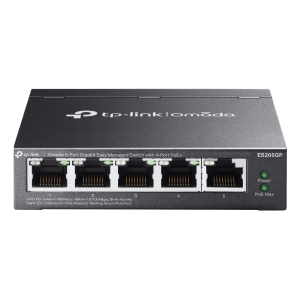TP-Link Omada ES205G V1 - Switch - gestito - 5 x 10/100/1000Base-T - desktop, montaggio a parete