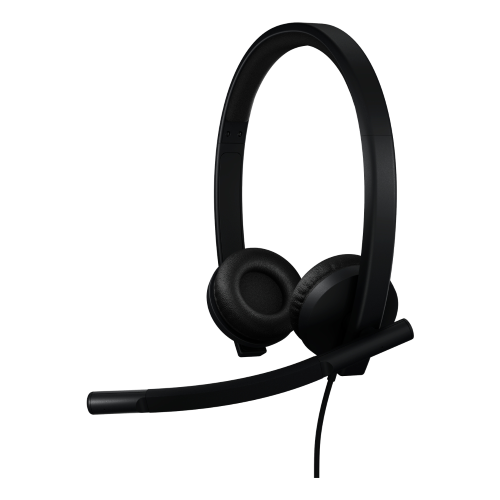 LOGITECH USB Headset Stereo H570e - BLACK - USB-A