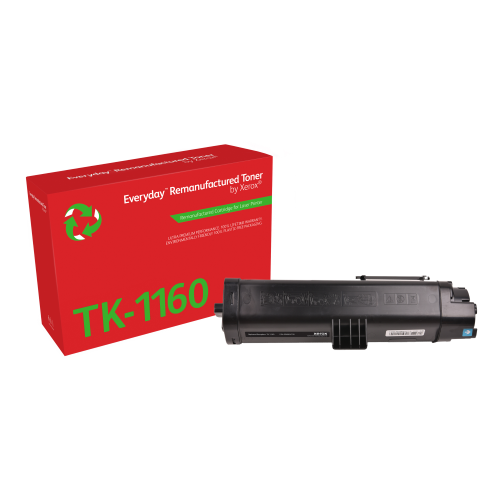 Xerox Everyday - Nero - compatibile - scatola - ricondizionato - cartuccia toner (alternativa per: Kyocera TK-1160) - programma di restituzione Green World Alliance