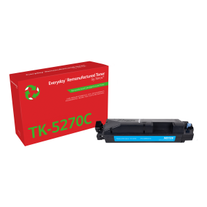 Xerox Everyday - Ciano - compatibile - scatola - ricondizionato - cartuccia toner (alternativa per: Kyocera TK-5270C) - programma di restituzione Green World Alliance