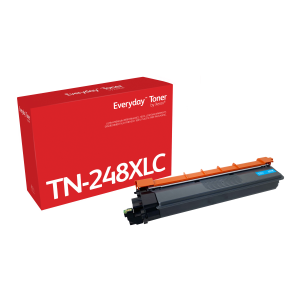 Xerox Everyday - Alta resa - ciano - compatibile - scatola - cartuccia toner (alternativa per: Brother TN-248XLC) - programma di restituzione Green World Alliance - per Brother DCP-L3520, L3560, HL-L3220, L3240, L8230, L8240, MFC-L3740, L3760, L8340, L839