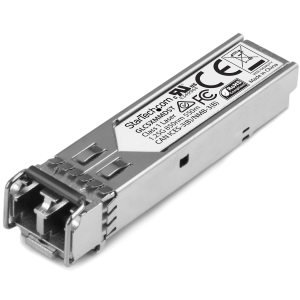 StarTech.com Ricetrasmettitore in fibre Gigabit 1000Base-SX SFP - Compatibile Cisco GLC-SX MMD - MM LC - 550m - Modulo transceiver SFP (mini-GBIC) (equivalente a: Cisco GLC-SX-MMD) - 1GbE - 1000Base-SX - LC multi-mode - fino a 550 m - 850 nm