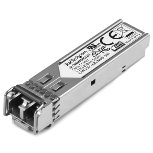 StarTech.com Modulo Ricetrasmettitore SFP 1000Base-SX- Compatibile Cisco GLC-SX-SM-RGD - MM LC -550m - 850nm - Modulo transceiver SFP (mini-GBIC) (equivalente a: Cisco GLC-SX-MM-RGD) - 1GbE - 1000Base-SX - LC multi-mode - fino a 550 m - 850 nm