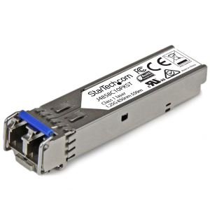 StarTech.com Modulo Ricetrasmettitore Transceiver SFP in fibra - Compatabile HP J4859C - SM/MM LC con DDM - 10km /550m - Confezione da 10 - Modulo transceiver SFP (mini-GBIC) (equivalente a: HP J4859C) - 1GbE - 1000Base-LX - LC - fino a 10 km - 1310
