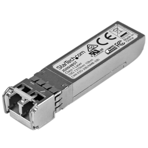 StarTech.com Modulo Ricetrasmettitore 10GBase-LR SFP+ 10 Gigabit Fibre - Compatibile HP JD094B - SM LC - 10 km - Modulo transceiver SFP+ (equivalente a: HP JD094B) - 10GbE - 10GBase-LR - modalità singola LC - fino a 10 km - 1310 nm