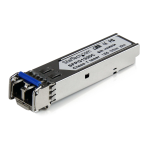 StarTech.com Modulo ricetrasmettitore SFP in fibra Gigabit compatibile con Cisco SM LC con DDM ? 20 km (Mini-GBIC) (SFPG1320C) - Modulo transceiver SFP (mini-GBIC) - 1GbE - 1000Base-LH - modalità singola LC - fino a 20 km - 1310 nm - per P/N: ET91000