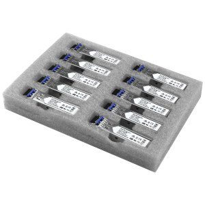 StarTech.com Modulo Ricetrasmettitore SFP in Fibra Gigabit - Compatibile con Cisco GLC-LH-SM - SM/MM LC Pacco da 10 - Modulo transceiver SFP (mini-GBIC) (equivalente a: Cisco GLC-LH-SM) - 1GbE - 1000Base-LX, 1000Base-LH - LC - fino a 10 km - 1310 nm