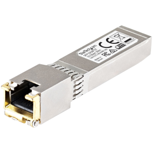 StarTech.com Modulo Ricetrasmettitore SFP+ Compatibile con Cisco - 10GBASE-T - Conforme MSA - Garantito a vita - Modulo transceiver SFP+ - 10GbE - 10GBase-T - RJ-45 - fino a 30 m