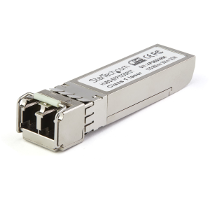 StarTech.com Modulo ricetrasmettitore SFP+ compatibile con Dell EMC SFP-10G-SR - 10GBase-SR (SFP10GSREMST) - Modulo transceiver SFP+ (equivalente a: Dell EMC SFP-10G-SR) - 10GbE - 10GBase-SR - LC multi-mode - fino a 400 m - 850 nm