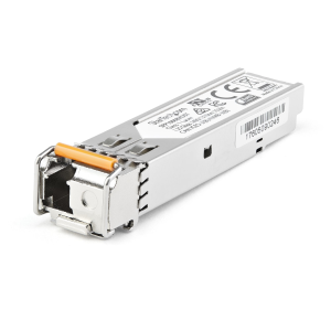 StarTech.com Modulo ricetrasmettitore SFP compatibile con Dell EMC SFP-1G-BX10-U - 1000Base-BX10 (a monte) (SFP1GBX10UES) - Modulo transceiver SFP (mini-GBIC) (equivalente a: Dell EMC SFP-1G-BX10-U) - 1GbE - 1000Base-BX10-U - modalità singola LC - fi