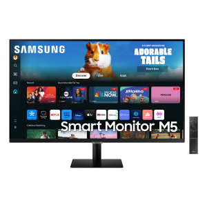 SAMSUNG MON 27 SERIE SMART HDMI USB FHD CONNETTIVITA MOBILE NETLIX PRIME