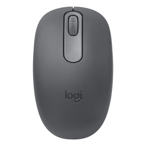 Logitech M196 - Mouse - per destrorsi e per sinistrorsi - ottica - 3 pulsanti - senza fili - Bluetooth - grafite