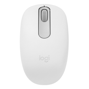 Logitech M196 - Mouse - per destrorsi e per sinistrorsi - ottica - 3 pulsanti - senza fili - Bluetooth - bianco spento