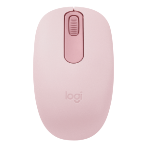 Logitech M196 - Mouse - per destrorsi e per sinistrorsi - ottica - 3 pulsanti - senza fili - Bluetooth - rosa