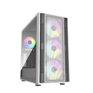COOLER MASTER CASE SUPPORTO MB CONNETTORI RETRO 4 VENTOLE ARGB (3X140 FRONTE, X120 R