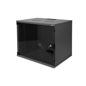DIGITUS ARMADIO 9 UNITA' DA MURO LINEA ECO (A)450 X (L)520 X (P)400 MM. DA ASSEMBLARE COLORE NERO