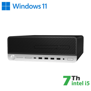 RINOVO HP PC REFURBISHED 600 800 G3 SFF I5-7X00 DDR4 16GB SSD 480GB W11P NO DVD 1Y