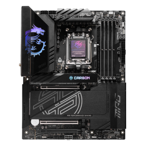 MSI MB AMD MPG X870E GAMING CARBON WIFI,X870E,AM5,4DDR5,3PCI-EX16,4M.2,4SATA3,2USB4,1USB3.2 GEN2X2,1