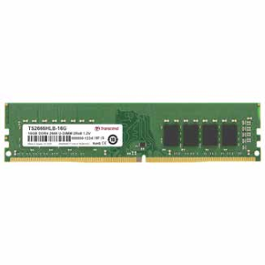 TRANSCEND RAM DIMM 32GB DDR4 2X16GB 3200MHZ U-DIMM 1Rx8 2Gx8 CL22 1.2V