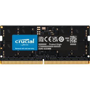 Crucial - DDR5 - modulo - 16 GB - SO DIMM 262-pin - 2400 MHz / PC5-38400 - CL40 - 1.1 V - senza buffer - non ECC