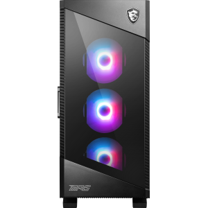 MSI MICROSTAR CASE MID-TW MPG VELOX 100R BLACK BLACK NO PSU ATX/MATX/MINI-ITX