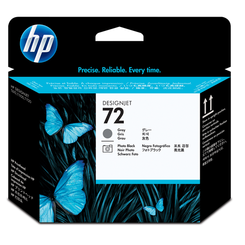 C9380A TESTINA HP 72 GRIGIO/NERO